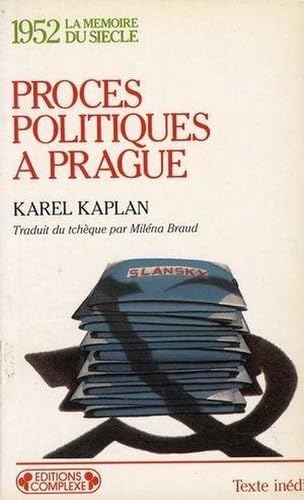 1952, procès politiques à Prague