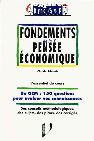 Fondements de la pensée économique