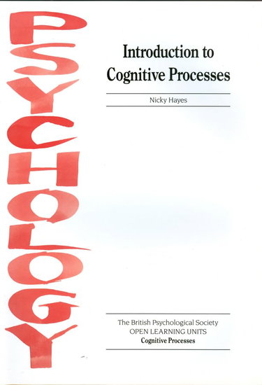 Couverture de Introduction to Cognitive Processes