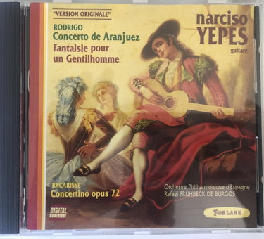 Couverture de Concerto de Aranjuez - Fantaisie Pour Un Gentilhomme - Concertino Pour Guitare et Orchestre