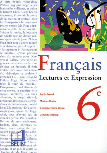 Français 6e : lectures et expression