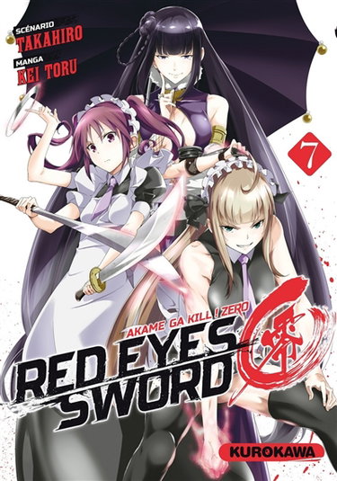 Couverture de Red eyes sword : akame ga kill ! : zero. Vol. 7