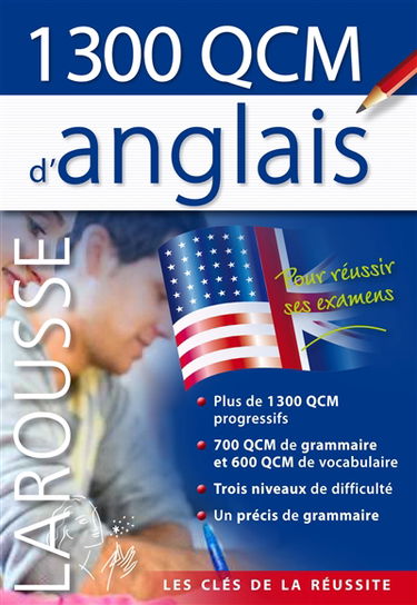 1.300 QCM d'anglais : pour réussir ses examens