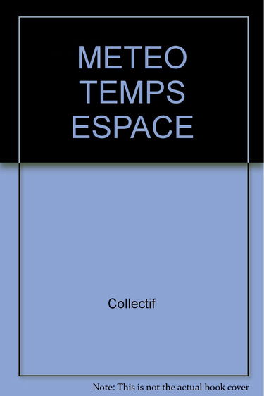 Météo, temps et espace : premières approches