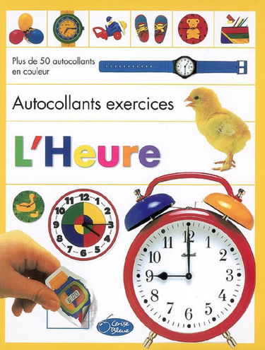 L'heure : plus de 50 autocollants en couleur