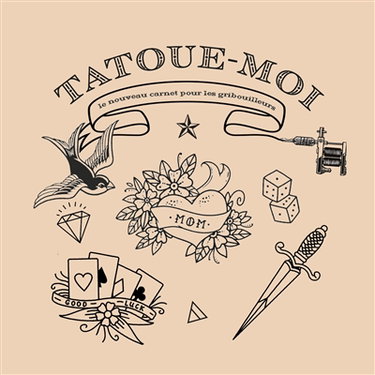 Couverture de Tatoue-moi : le nouveau carnet pour les gribouilleurs par Collectif