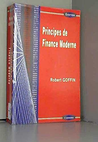 Principes de finance moderne