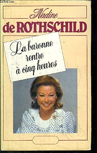 Couverture de La baronne rentre à cinq heures