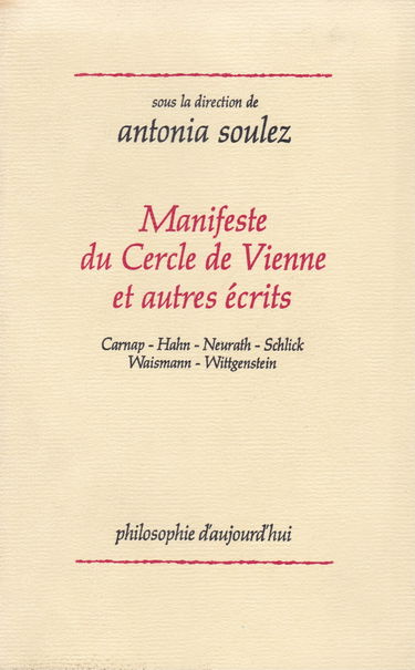 Manifeste du Cercle de Vienne et autres écrits