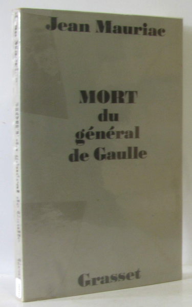 Couverture de Mort du general de gaulle