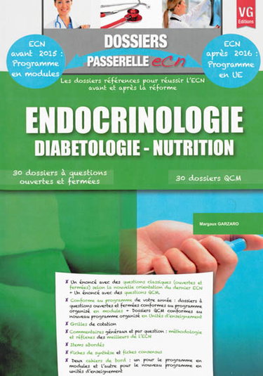 Couverture de Endocrinologie, diabétologie, nutrition