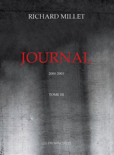 Couverture de Journal. Vol. 3. 2000-2003
