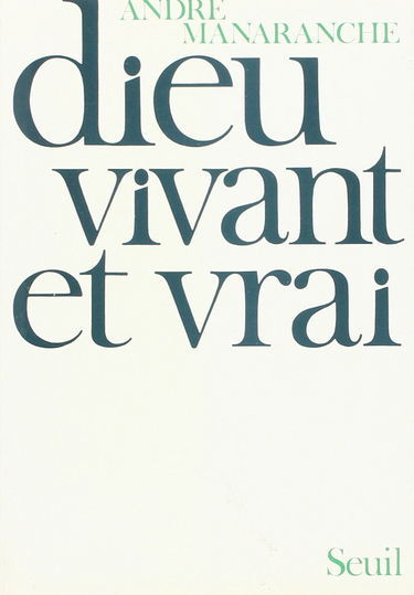 Dieu vivant et vrai