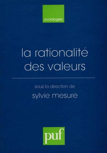 La rationalité des valeurs