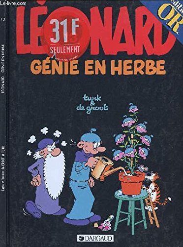 Couverture de LEONARD - TOME 13 : GENIE EN HERBE.