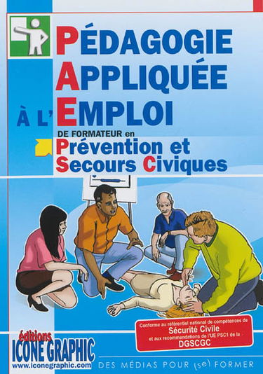 Pédagogie appliquée à l'emploi de formateur en prévention et secours civiques, PSC1