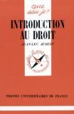 Introduction au Droit