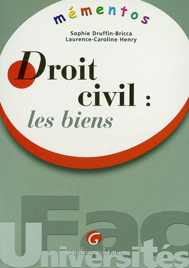 Droit civil : les biens