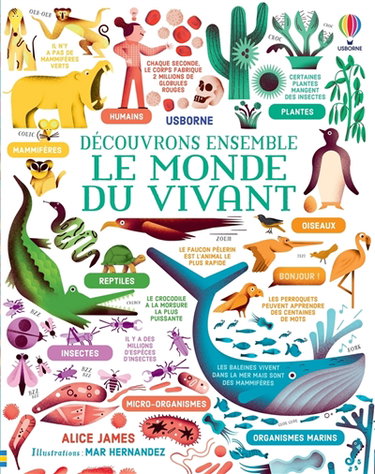 Couverture de Le monde du vivant