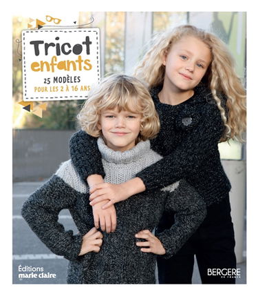 Tricots pour enfants : 25 modèles pour les 2 à 16 ans