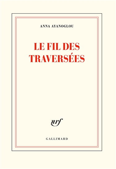 Couverture de Le fil des traversées : poèmes
