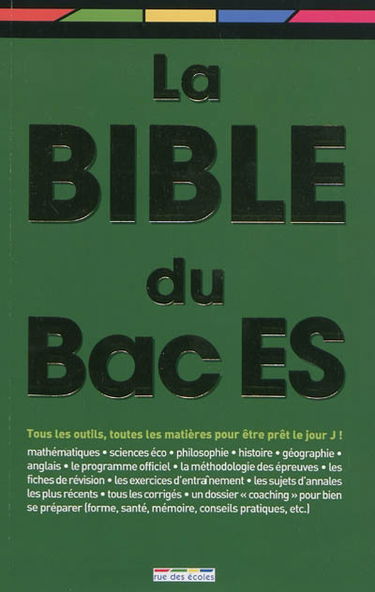 La bible du bac ES