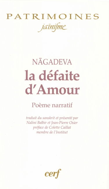 La défaite d'amour : poème narratif