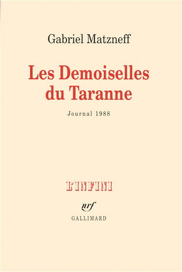 Les demoiselles de Taranne : journal 1988