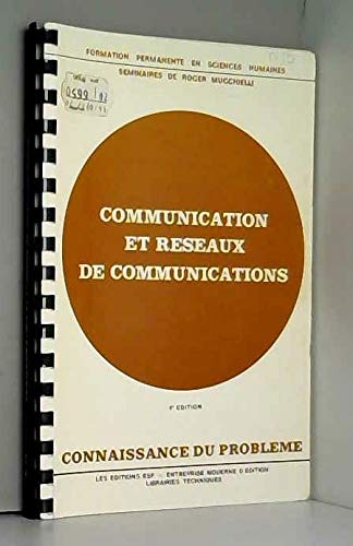Couverture de Communication et réseaux de communications