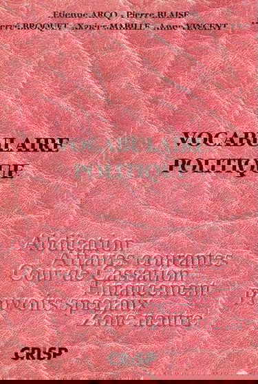 Vocabulaire Politique