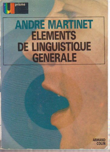 Elements de linguistique generale