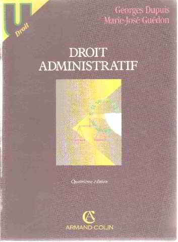 Droit Administratif. 4eme Edition