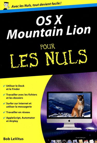 OS X Mountain Lion pour les nuls