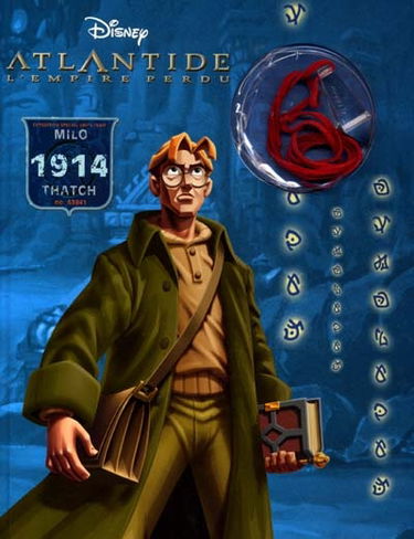 Atlantide, l'empire perdu : livre gadget