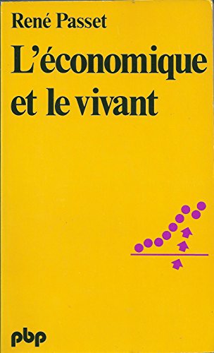 L'economique et le vivant