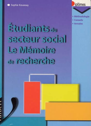 Etudiants du secteur social : le mémoire de recherche