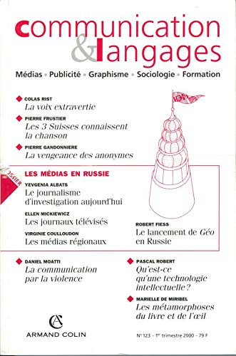 Communication et langage, numéro 123