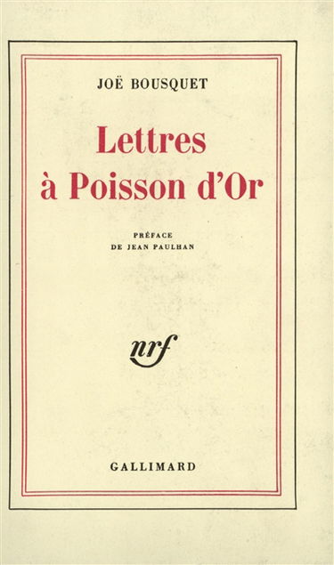 Lettres à poisson d'or
