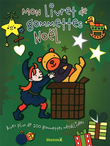Mon livret de gommettes Noël : avec plus de 200 gommettes métallisées