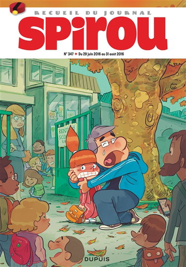 Recueil du journal de Spirou. Vol. 347. Du 29 juin 2016 au 31 août 2016