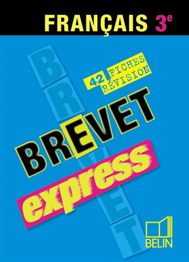 Français 3e : 42 fiches révision