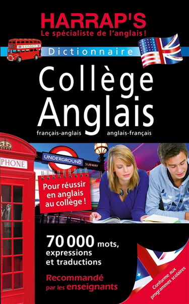 Harrap's collège anglais : dictionnaire français-anglais, anglais-français