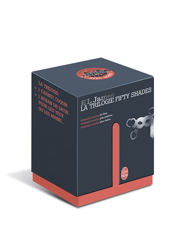 Couverture de La trilogie Fifty shades par E.L. James