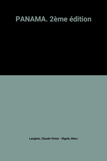 Panama. 2eme Edition