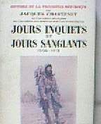 Couverture de Jours inquiets et jours sanglants 1906-1918 - Histoire de la 3e république