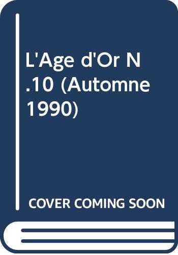 Couverture de L'age d'or n.10 (automne 1990) par XXX