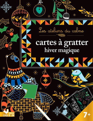 Couverture de Hiver magique : cartes à gratter