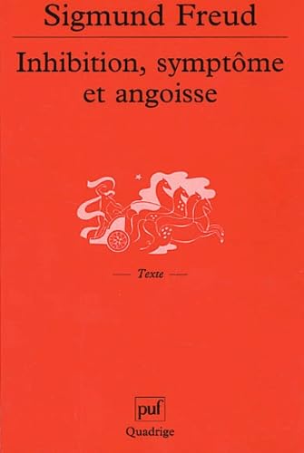 Inhibition, symptôme et angoisse