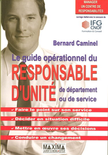 Le guide opérationnel du responsable d'unité, de département ou de service
