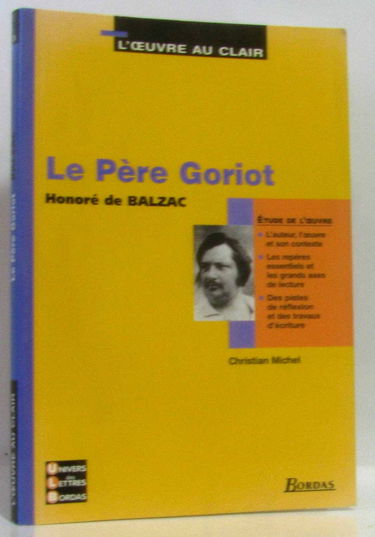 Le père Goriot, Balzac
